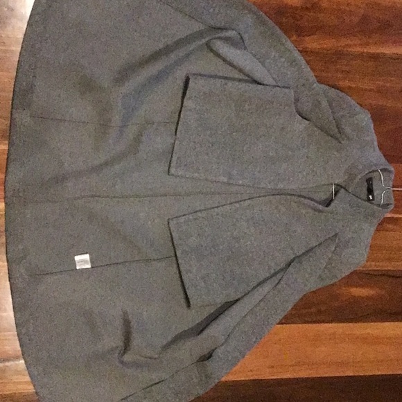 Caroline Morgan Jacket/Cape Gray Women’s - Picture 3 of 3